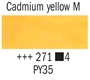 Picture of Rembrandt Oil 40ml - 271 - Cadmium Yellow Medium  