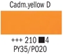 Picture of Rembrandt Oil 40ml - 210 - Cadmium Yellow Deep 