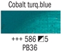 Picture of Rembrandt Oil 40ml - 586 - Cobalt Turquoise Blue 