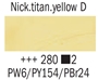 Picture of Rembrandt Oil 40ml - 280 - Nickel Titanium Yellow Deep 