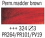 Picture of Rembrandt Oil 40ml - 324 - Permanent Madder Brown 