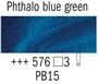 Picture of Rembrandt Oil 40ml - 576 - Phthalo Blue Green 