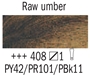 Picture of Rembrandt Oil 40ml - 408 - Raw Umber 