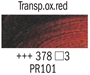 Picture of Rembrandt Oil 40ml - 378 - Transparent Oxide Red 