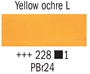 Picture of Rembrandt Oil 40ml - 228 - Yellow Ochre Lights 