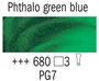 Picture of Rembrandt Oil 150ml - 680 -Phthalo Green Blue 