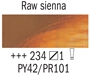 Picture of Rembrandt Oil 150ml - 234 - Raw Sienna 