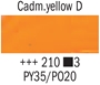 Picture of Rembrandt Acrylic - 210 - Cadmium Yellow Deep 40ml