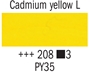 Picture of Rembrandt Acrylic - 208 - Cadmium Yellow Light 40ml