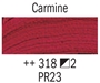 Picture of Rembrandt Acrylic - 318 - Carmine 40ml