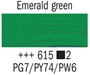 Picture of Rembrandt Acrylic - 615 - Emerald Green 40ml