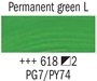 Picture of Rembrandt Acrylic - 618 - Permanent Green Light 40ml
