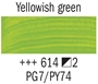 Picture of Rembrandt Acrylic - 614 - Permanent Green Medium 40ml