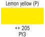 Picture of Gouache 20ml- 205 - Lemon Yellow 