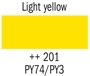 Picture of Gouache 20ml- 201 - Light Yellow 
