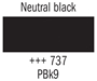 Picture of Gouache 20ml- 737 - Neutral Black 