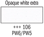 Picture of Gouache 20ml- 106 - Opaque White Extra 