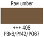 Picture of Gouache 20ml- 408 - Raw Umber 