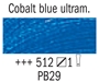 Picture of Van Gogh Oil 40ml - 512 - Cobalt Blue (Ultramarine) 
