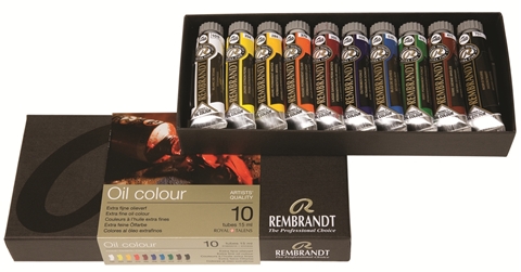 Picture of Rembrandt Oil Colour Basic Set