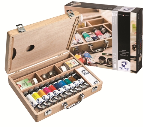 Picture of Van Gogh Oil Colour Basic Wooden Box