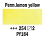 Picture of Rembrandt Watercolour 20ml - 254 - Pernament Lemon Yellow S2