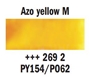 Picture of Rembrandt Watercolour 20ml - 269 - Azo Yellow Medium S2