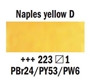 Picture of Rembrandt Watercolour Half Pan - 223 - Naples Yellow DeepS1