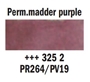 Picture of Rembrandt Watercolour Half Pan - 325 - Perm. Madder Purple  S2