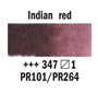 Picture of Rembrandt Watercolour Half Pan - 347 - Indian Red S1