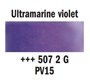 Picture of Rembrandt Watercolour Half Pan - 507 - Ultramarine Violet   S2
