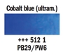 Picture of Rembrandt Watercolour Half Pan - 512 - Cobalt Blue (Ultramarine)    S1