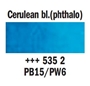 Picture of Rembrandt Watercolour Half Pan - 535 - Cerulean Blue Phthalo S2