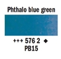 Picture of Rembrandt Watercolour Half Pan - 576 - Phthalo Blue Green S2