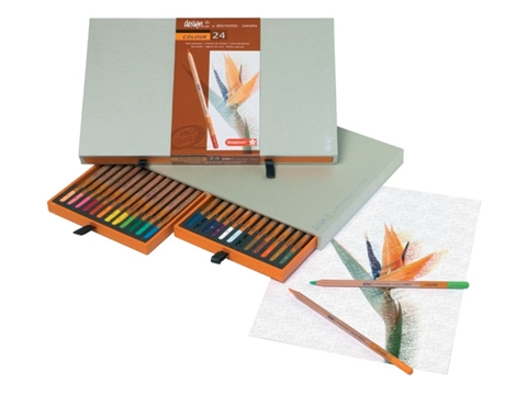 Picture of Bruynzeel Design Coloured Pencil Box 24