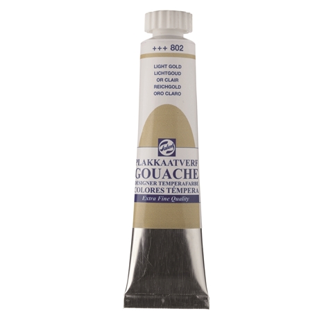 Picture of Gouache 20ml- 802 - Light Gold 