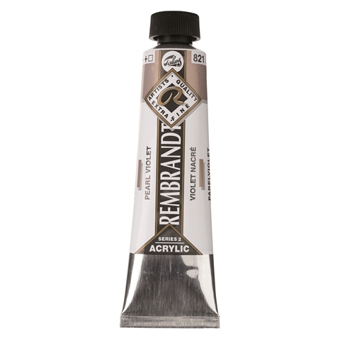 Picture of Rembrandt Acrylic - 821 - Pearl Violet 40ml