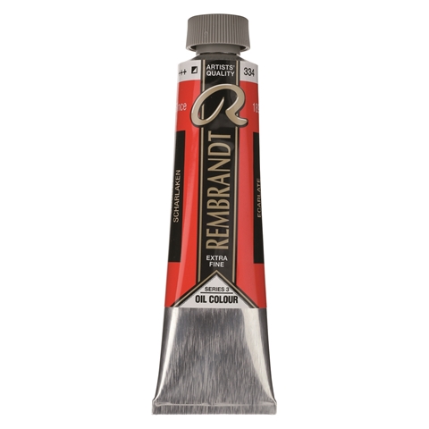 Picture of Rembrandt Oil 40ml - 334 - Scarlet 