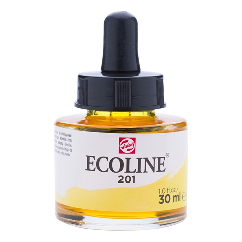 Picture of  201 - ECOLINE JAR 30ml LIGHT YELLOW