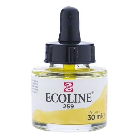 Picture of  259 - ECOLINE JAR 30ml SAND YELLOW