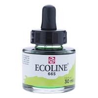 Picture of  665 - ECOLINE JAR 30ml SPRING GREEN