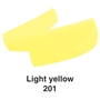 Picture of  201 - ECOLINE JAR 30ml LIGHT YELLOW