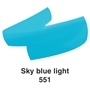 Picture of  551 - ECOLINE JAR 30ml SKY BLUE LIGHT