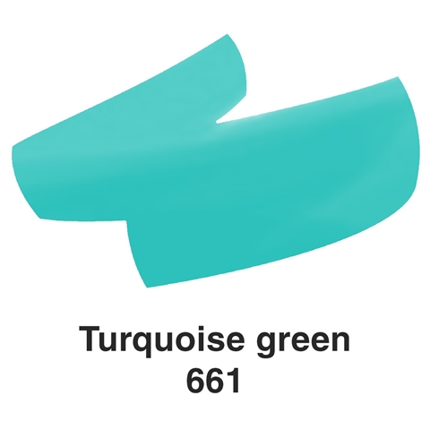 Picture of Ecoline Brushpen 661 Turquoise Green