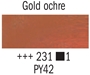 Picture of Rembrandt Oil 40ml - 231 - Gold Ochre 