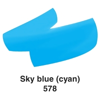 Picture of Ecoline Brushpen 578 Sky Blue Cyan