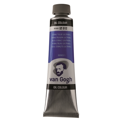 Picture of Van Gogh Oil 40ml - 512 - Cobalt Blue (Ultramarine) 