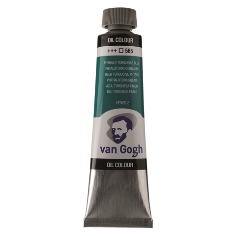 Picture of Van Gogh Oil 40ml - 565 - Phthalo Turquoise Blue 