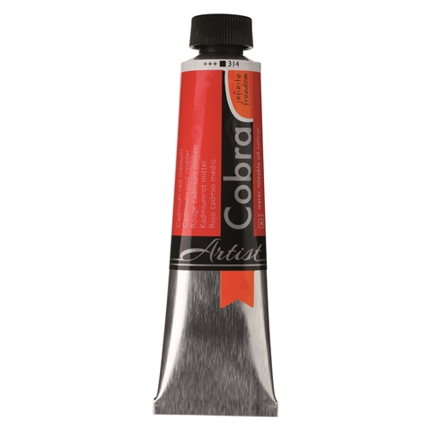 Picture of Cobra Artist Water Mixable Oil - 314 - Cadmium Red Medium  40ml