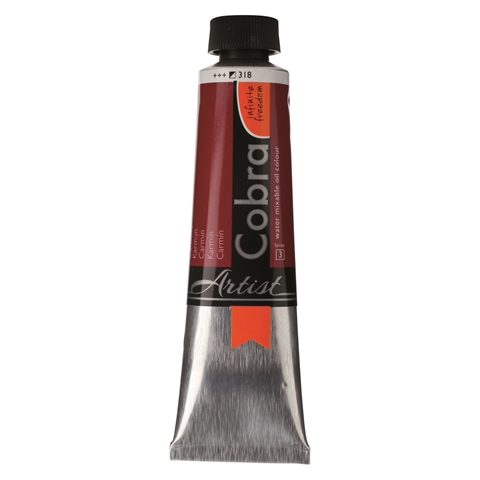 Picture of Cobra Artist Water Mixable Oil - 318 - Carmine 40ml